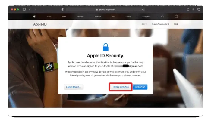  تغییر ایمیل Apple ID